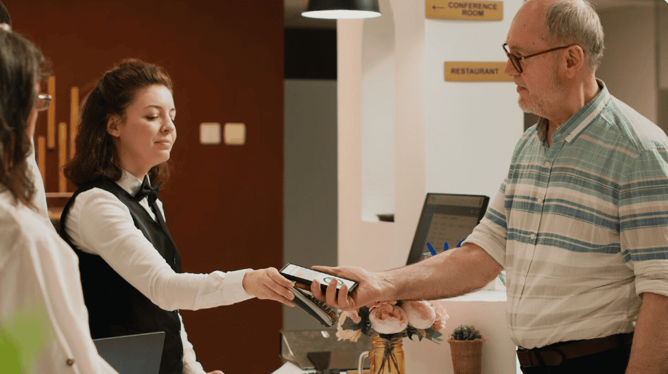 contactless check-in