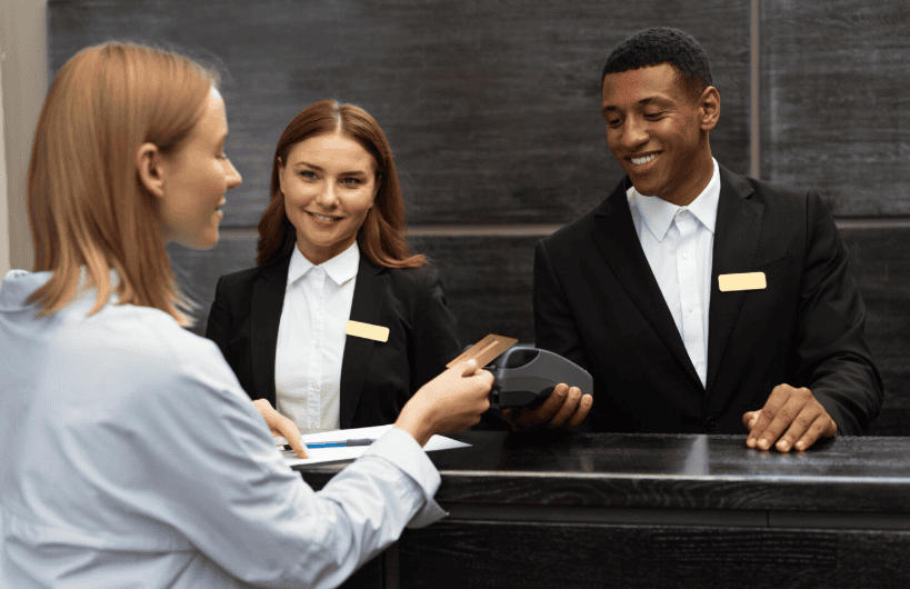 contactless check-in